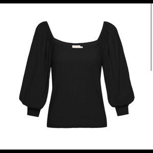 Nation LTD Dallyce top jet black